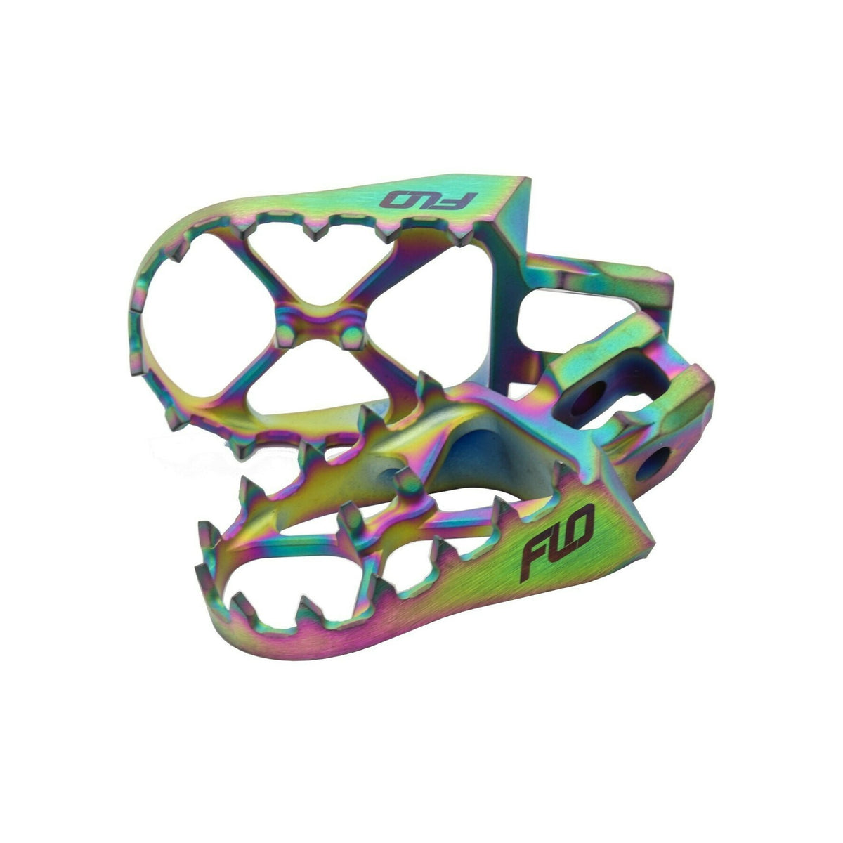 TITANIUM  FOOT  PEGS JET  FUEL  YAM - 122-8044T