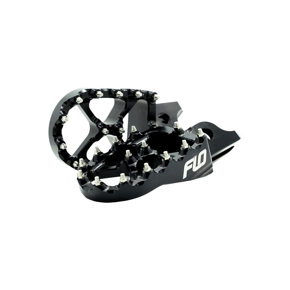 PRO SERIES FOOTPEGS LOWER BLACK 12MM YAM - 122-8057