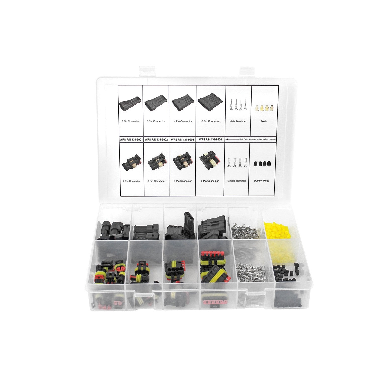 CONNECTOR KIT 24 PC AMP - 131-9922