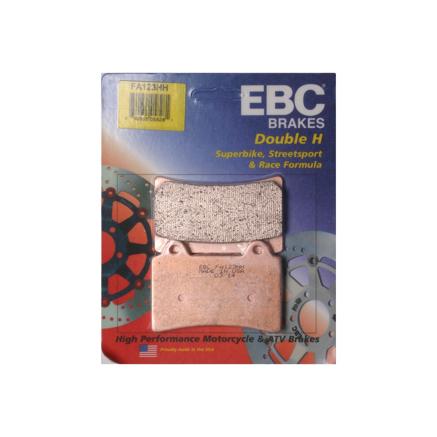 BRAKE PADS - 15-123H
