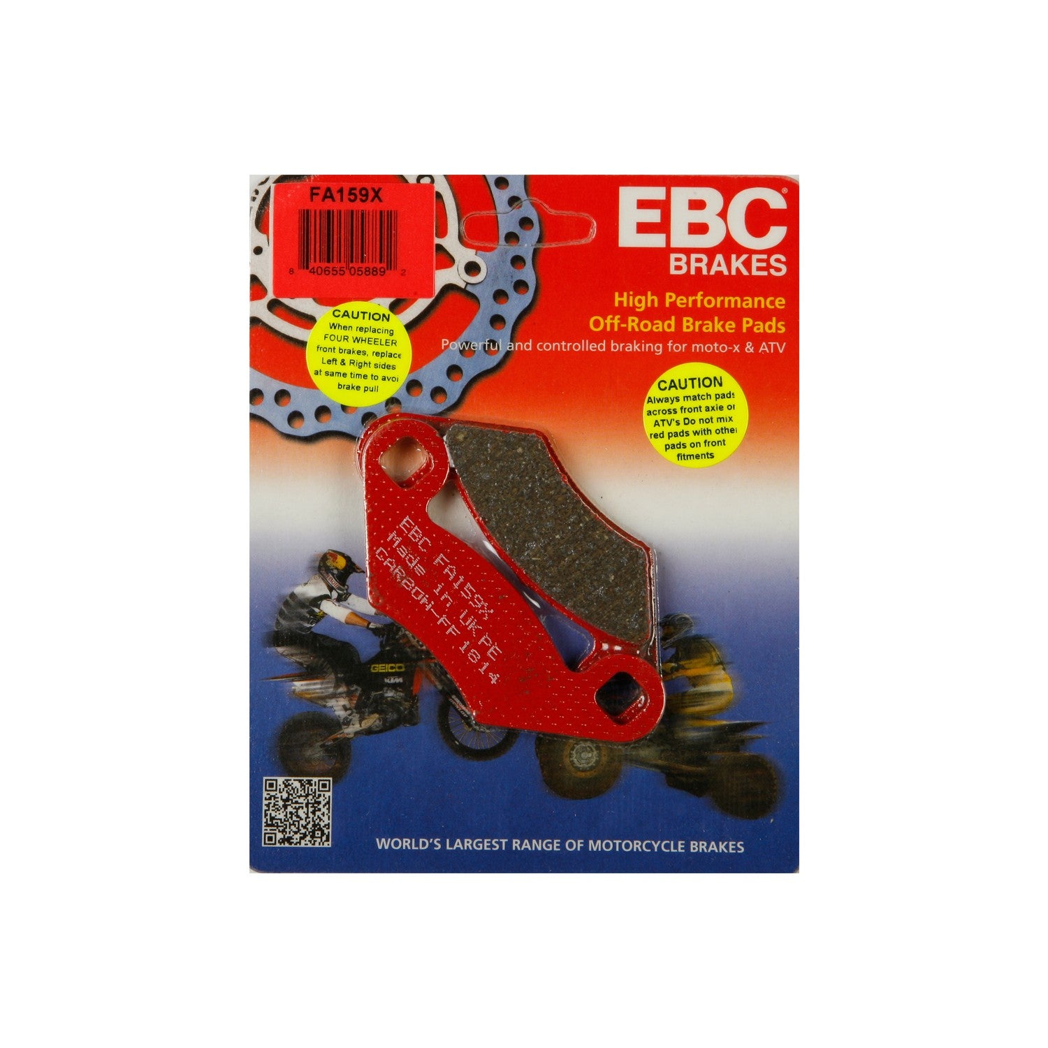 BRAKE PADS - 15-159X