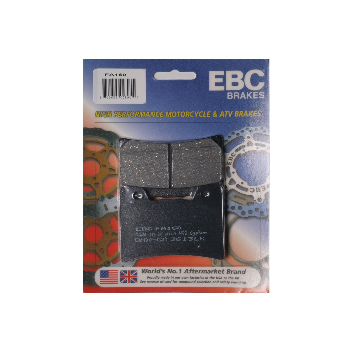 BRAKE PADS - 15-160