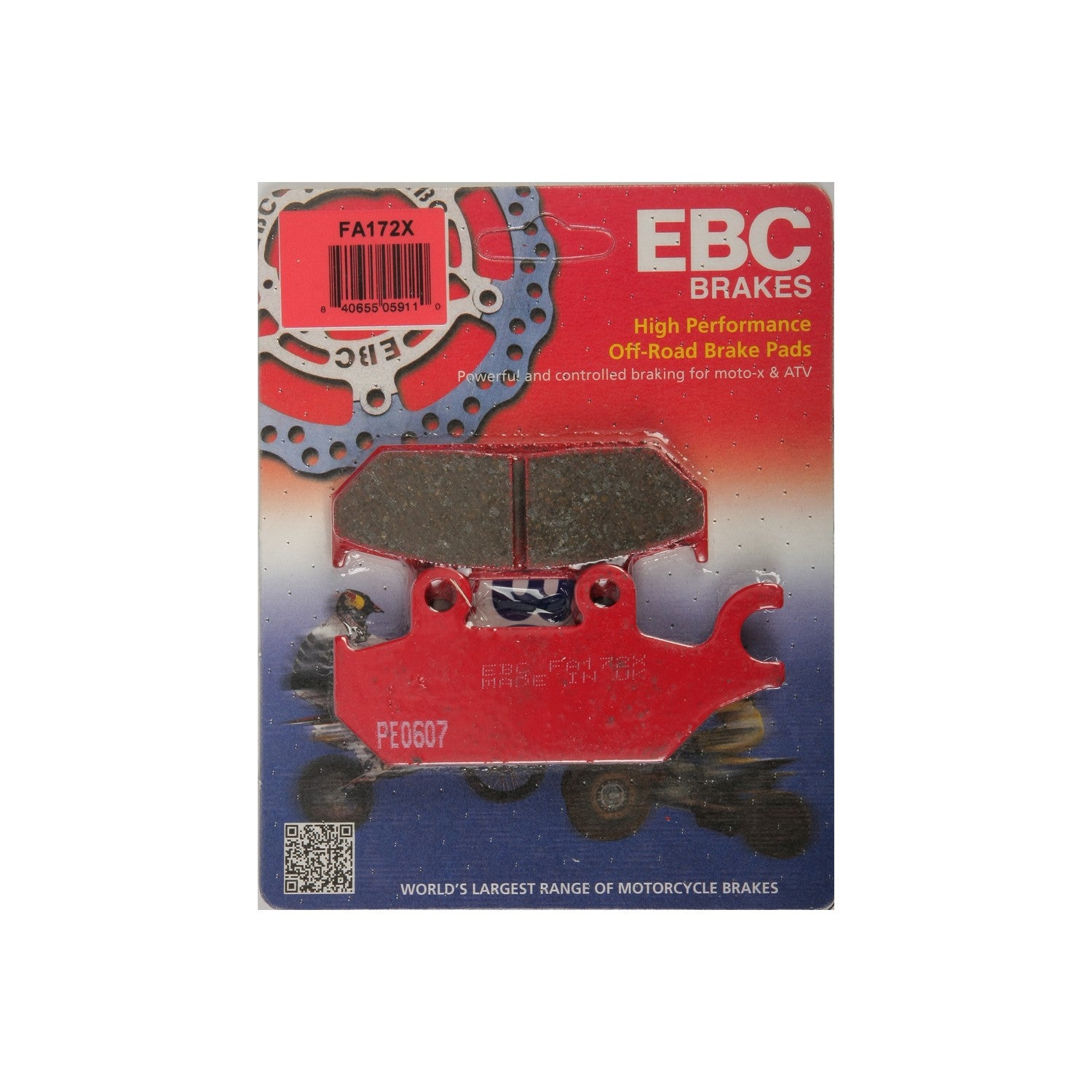 BRAKE PADS - 15-172X