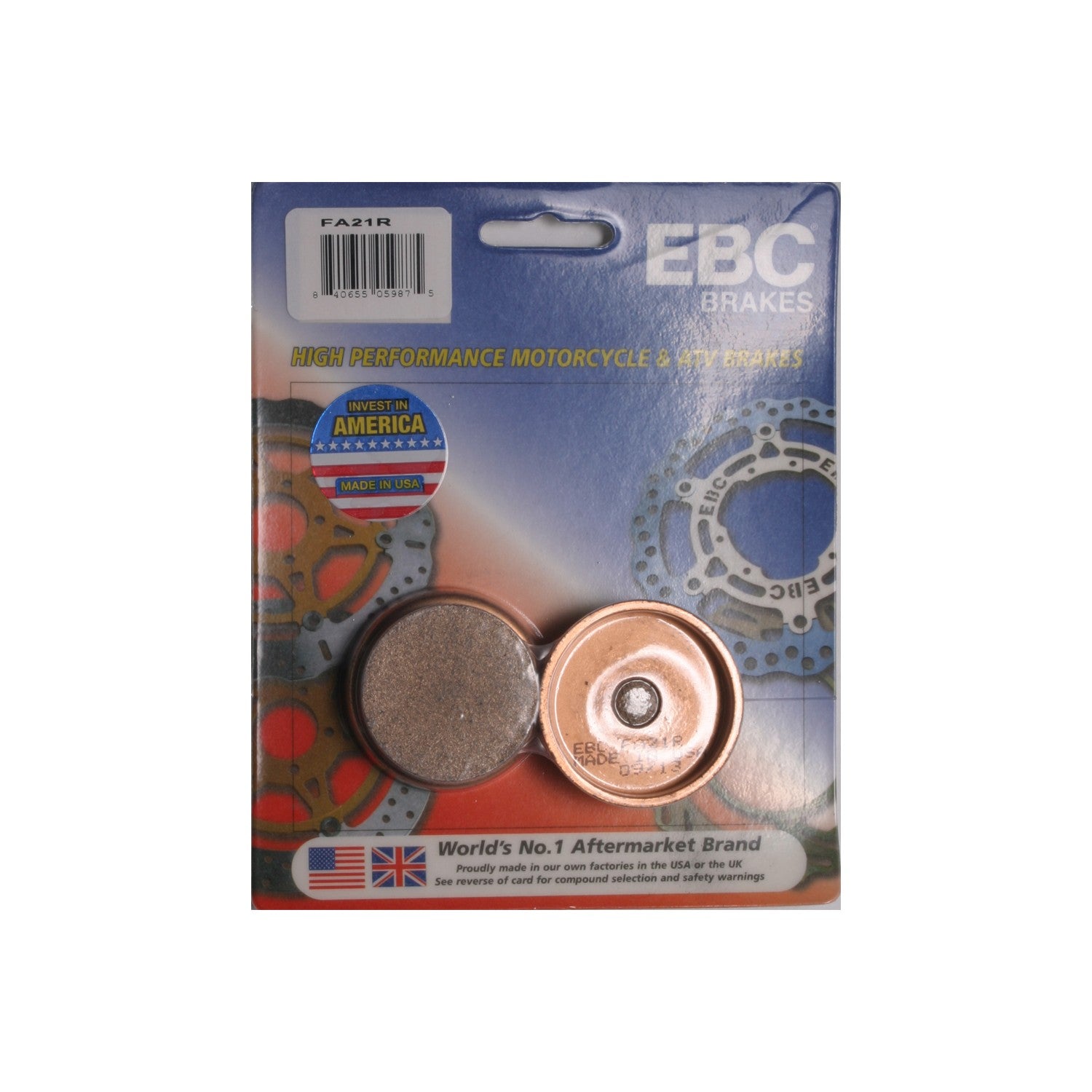 BRAKE PADS - 15-21R