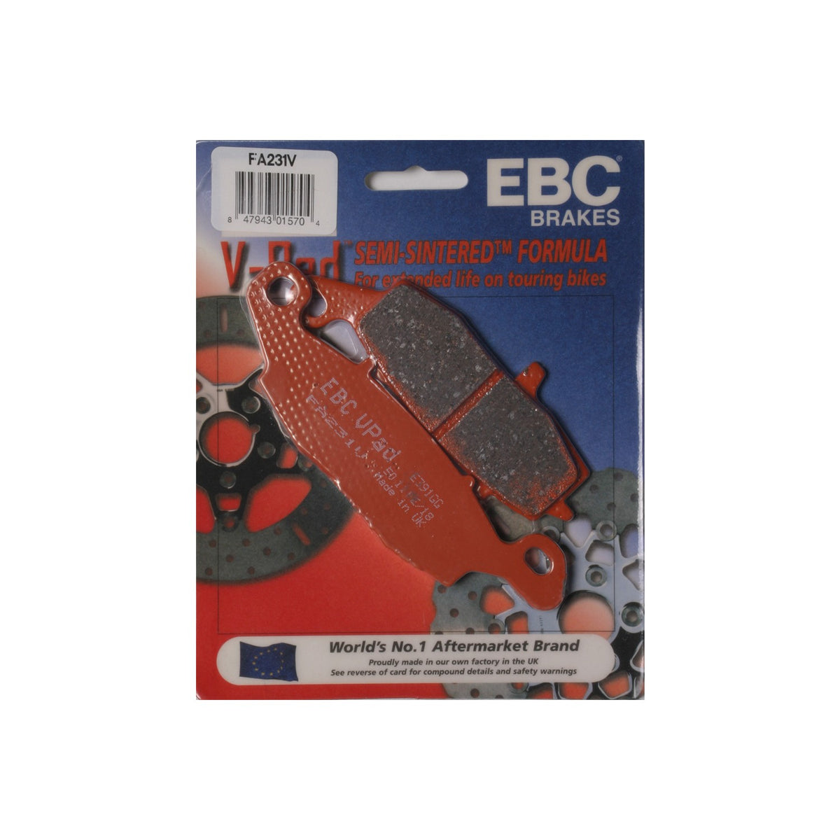 BRAKE PADS V-SERIES - 15-231V