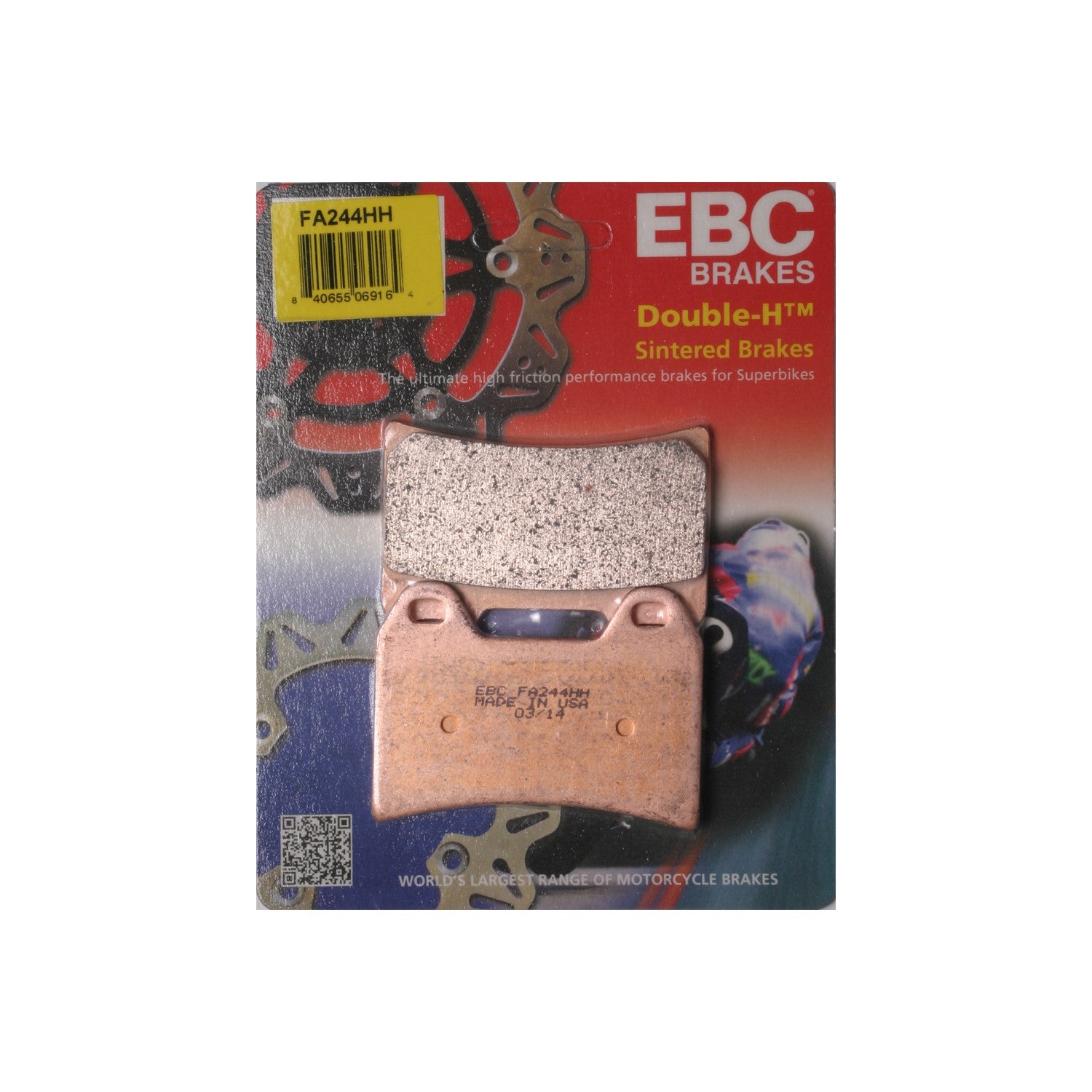 BRAKE PADS - 15-244H
