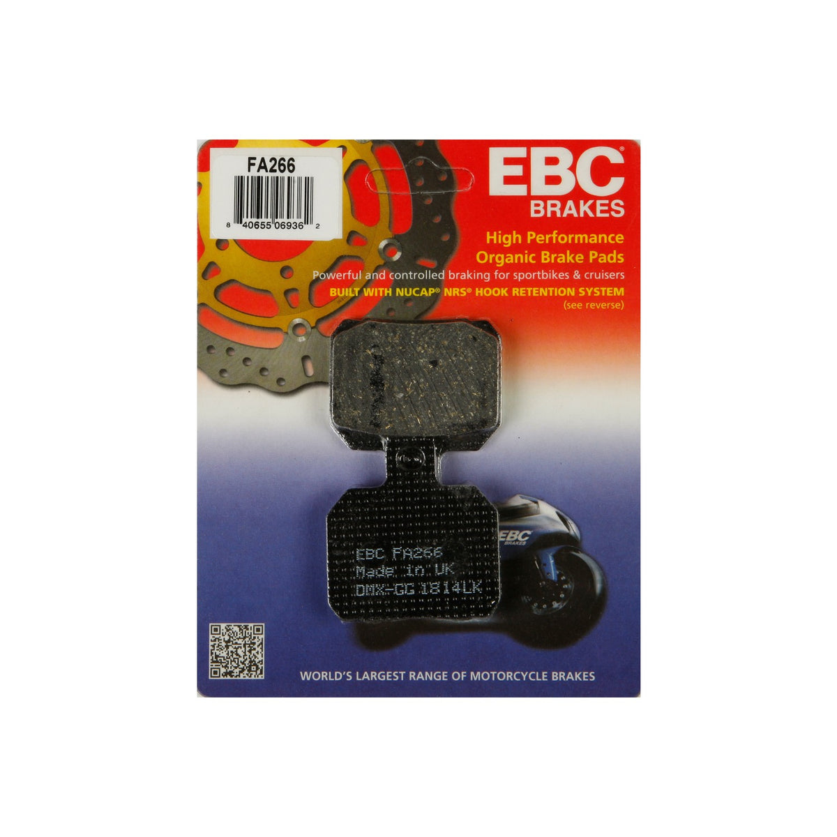 BRAKE PADS - 15-266