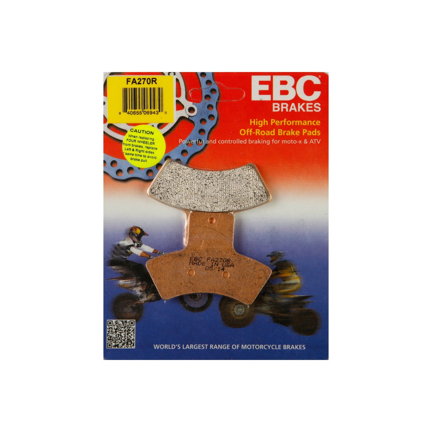 BRAKE PADS - 15-270R