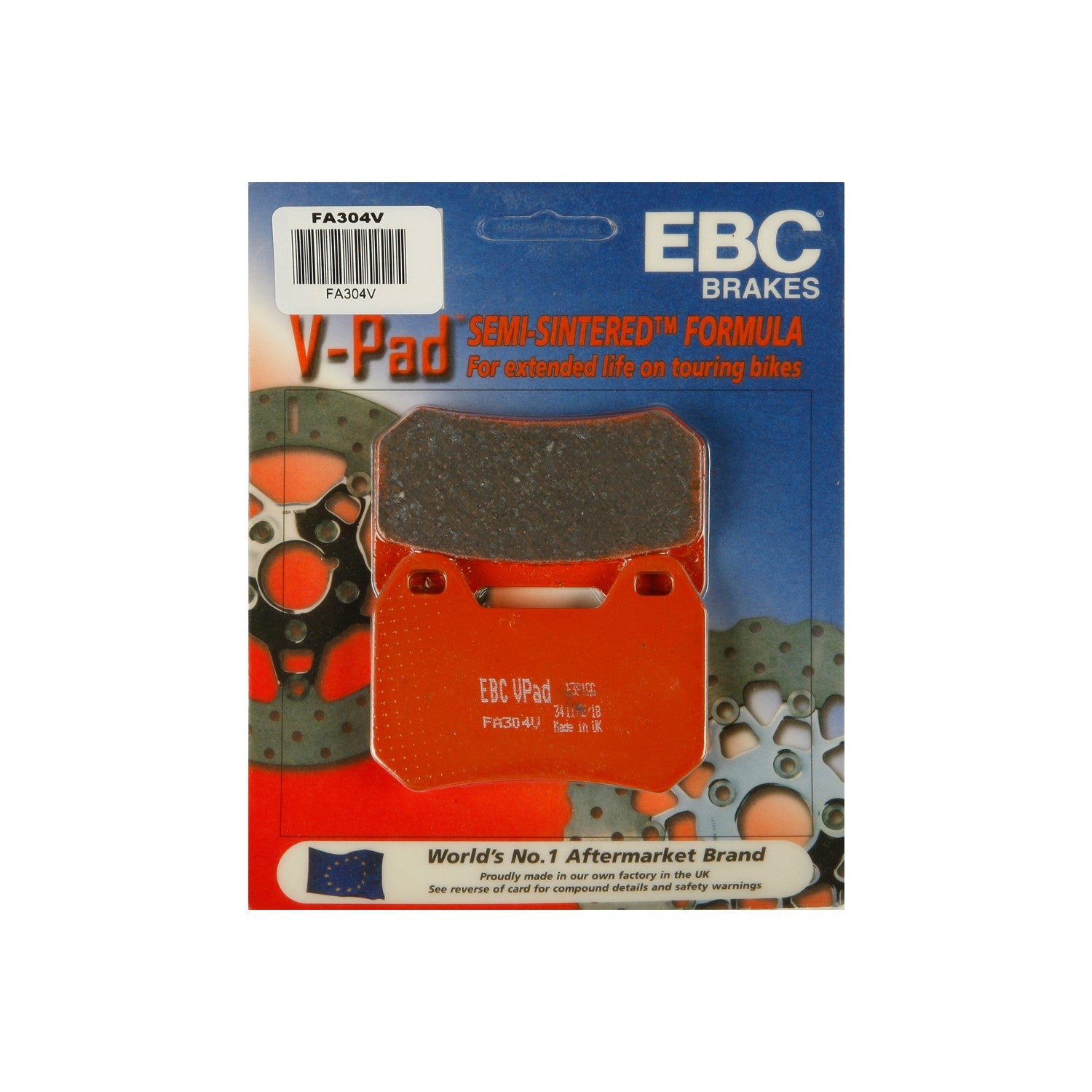 BRAKE PADS V-SERIES - 15-304V