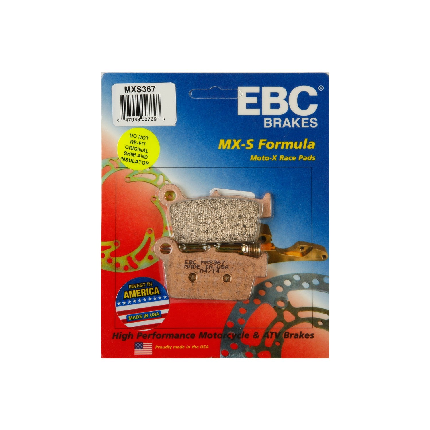 BRAKE PADS - 15-367MX