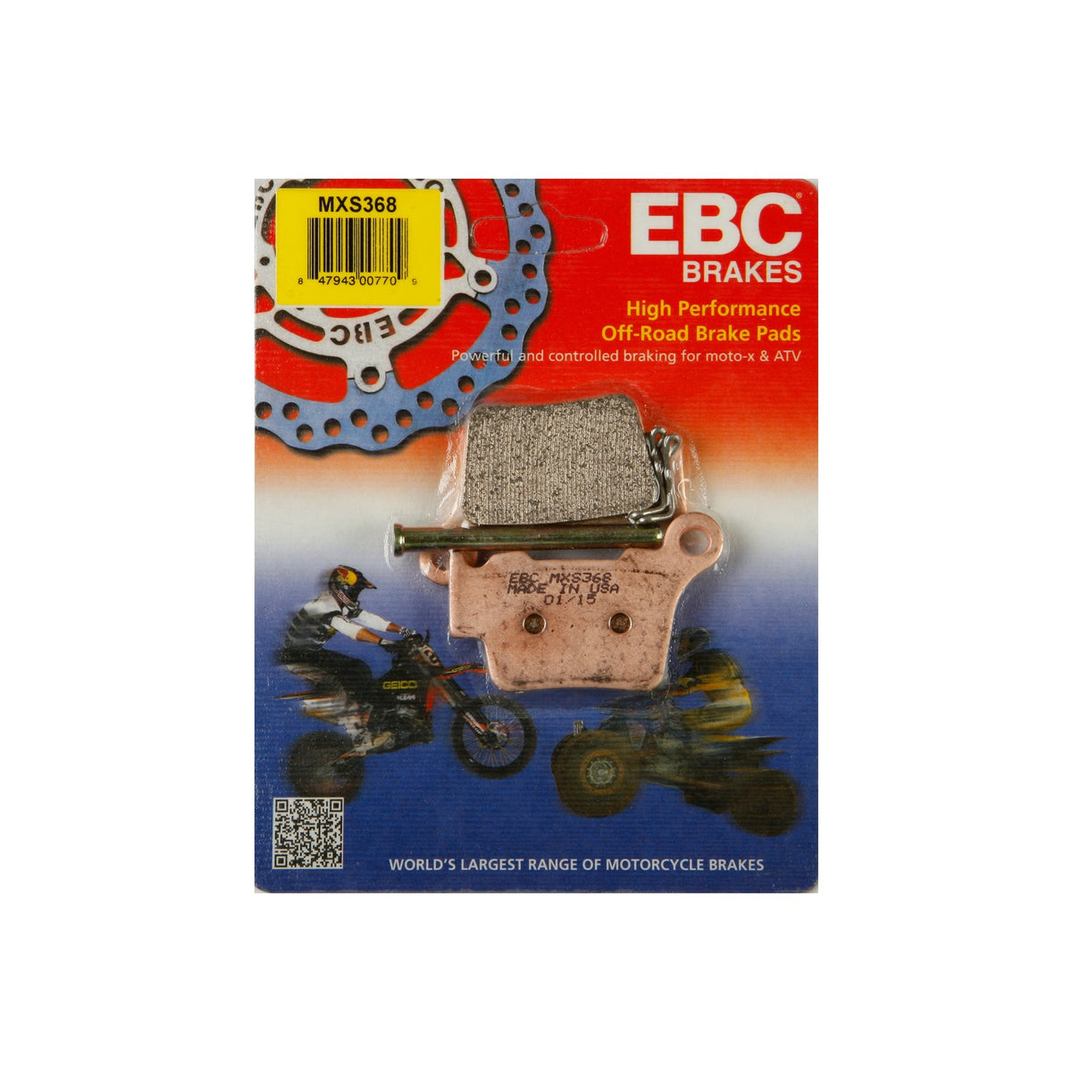 BRAKE PADS - 15-368MX