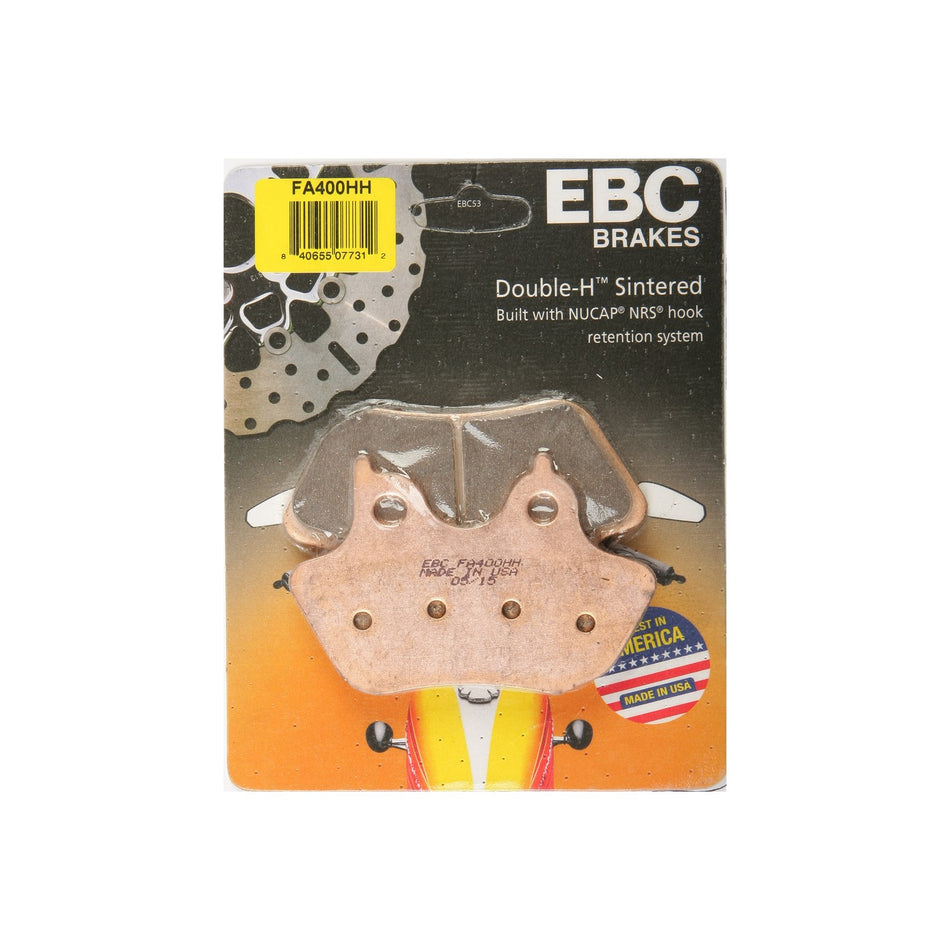 BRAKE PADS FA400HH DOUBLE-H SINTERED - 15-400H