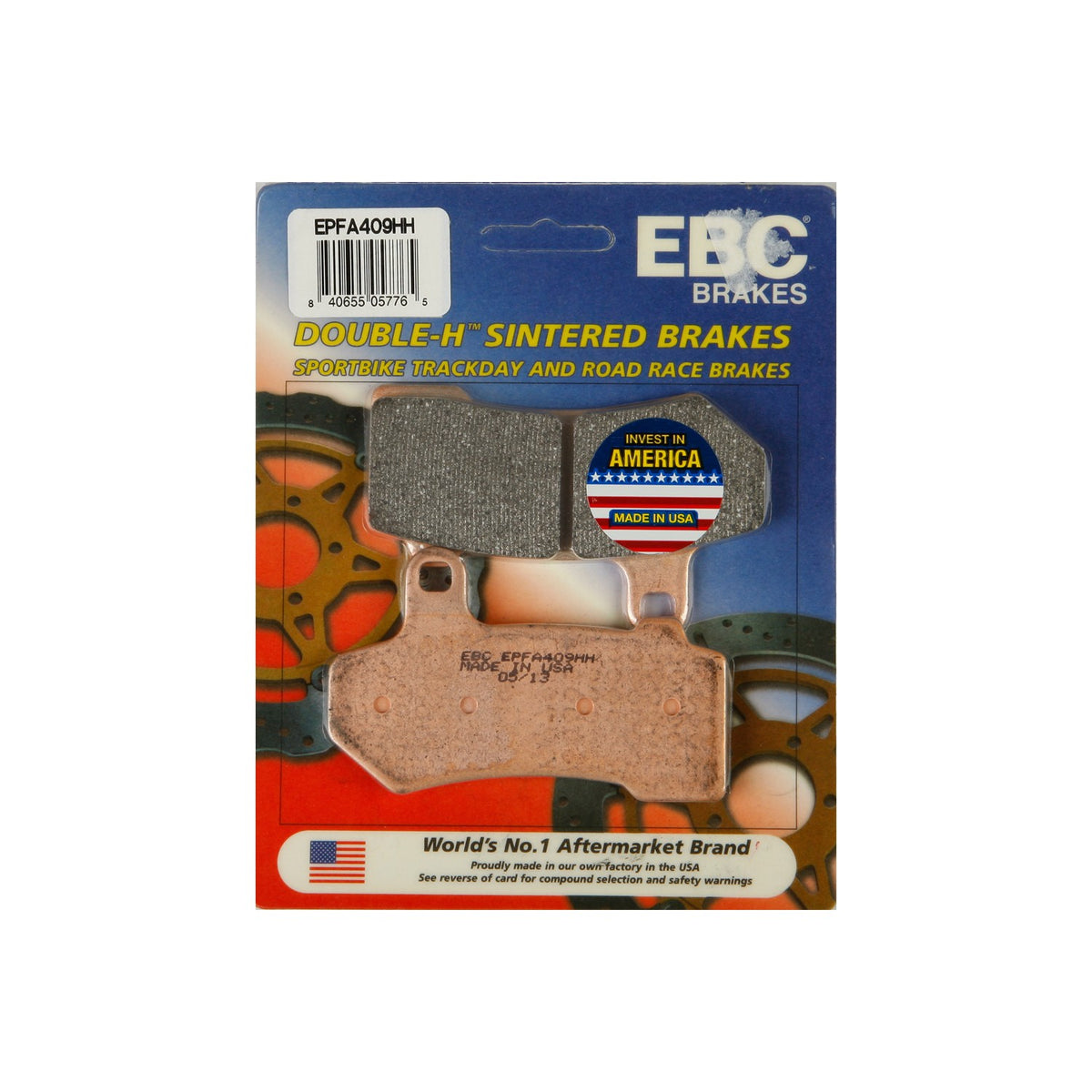 BRAKE PADS EPFA409HH EXTREME PRO BRAKE PADS - 15-409EP