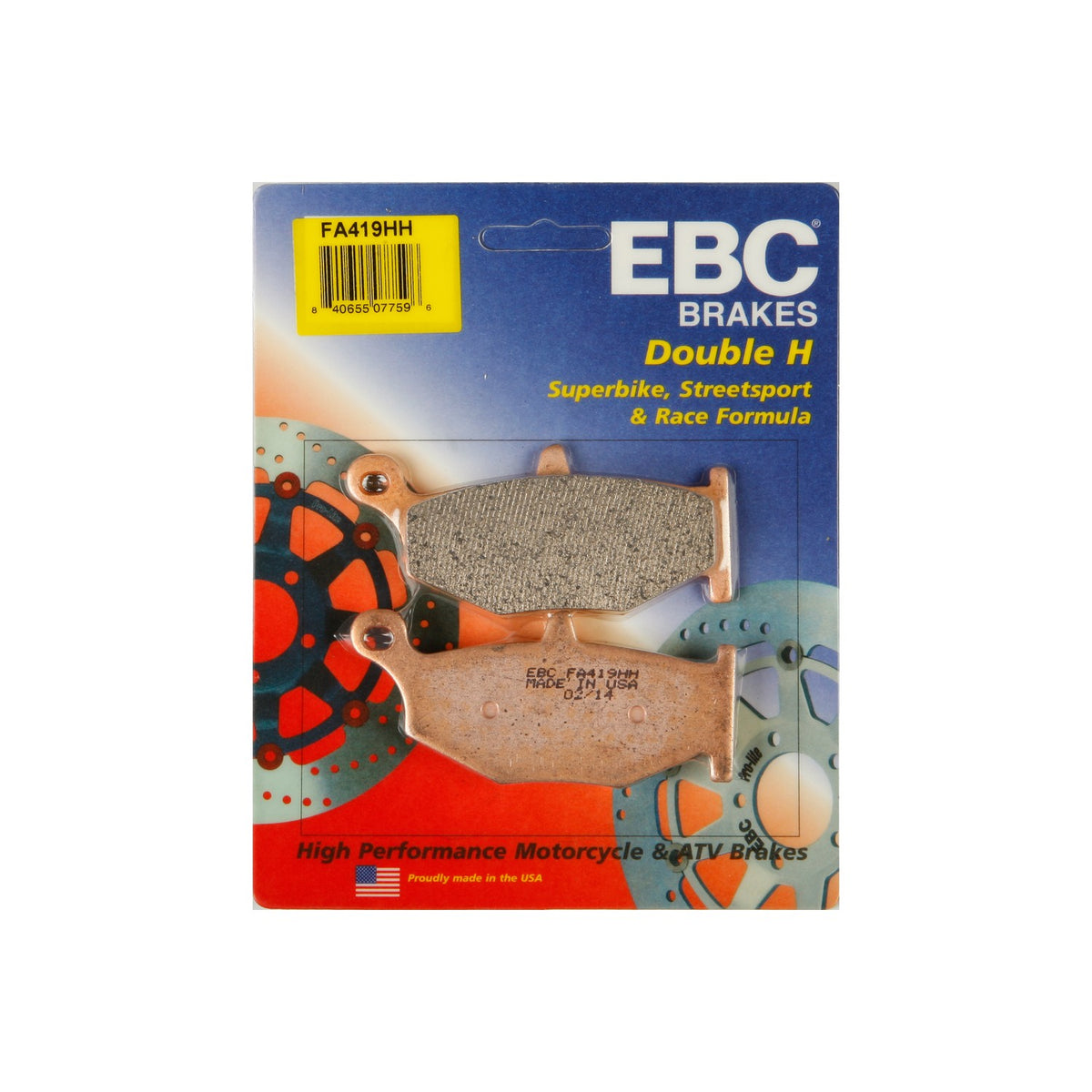 BRAKE PADS - 15-419H