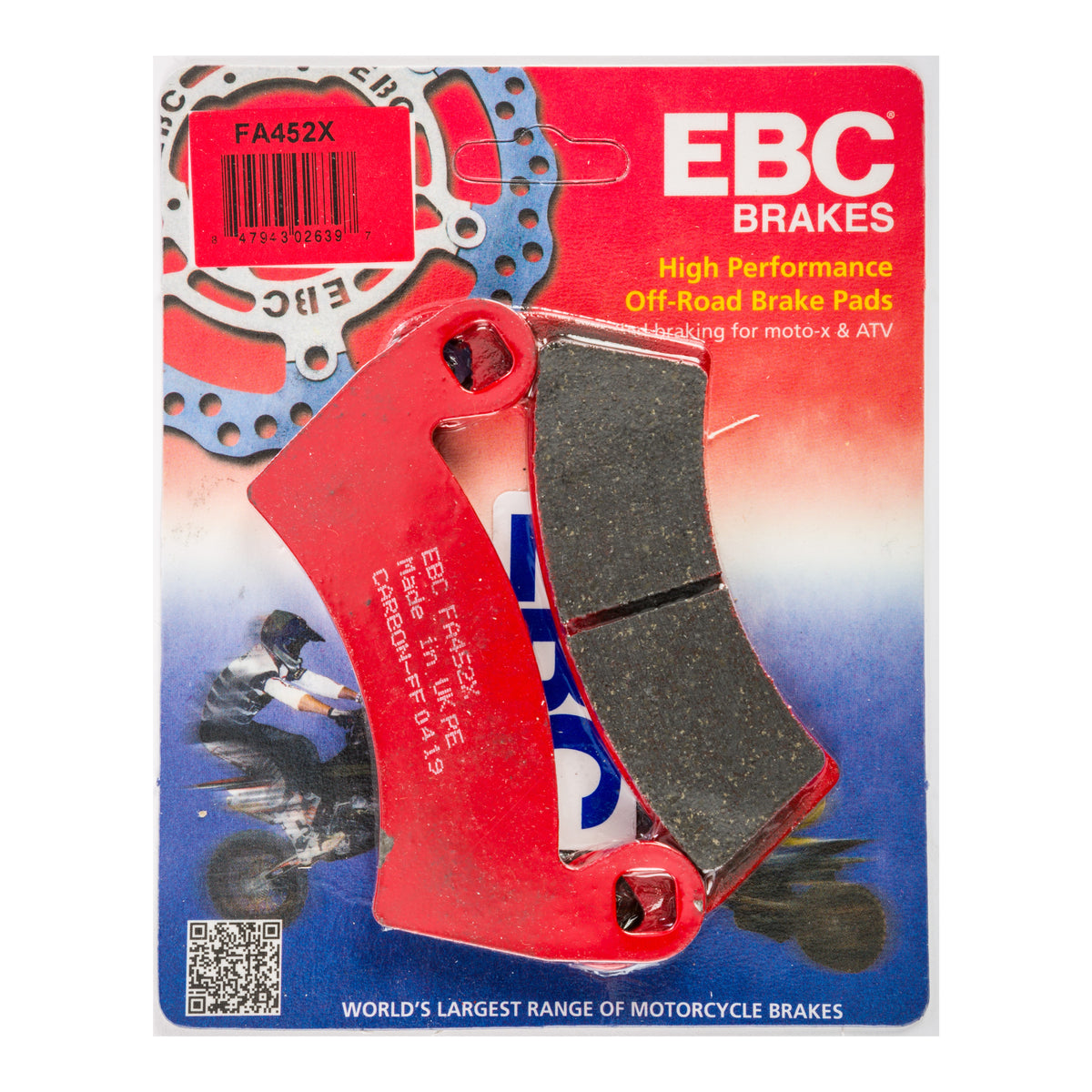 FRONT BRAKE PADS - 15-452X