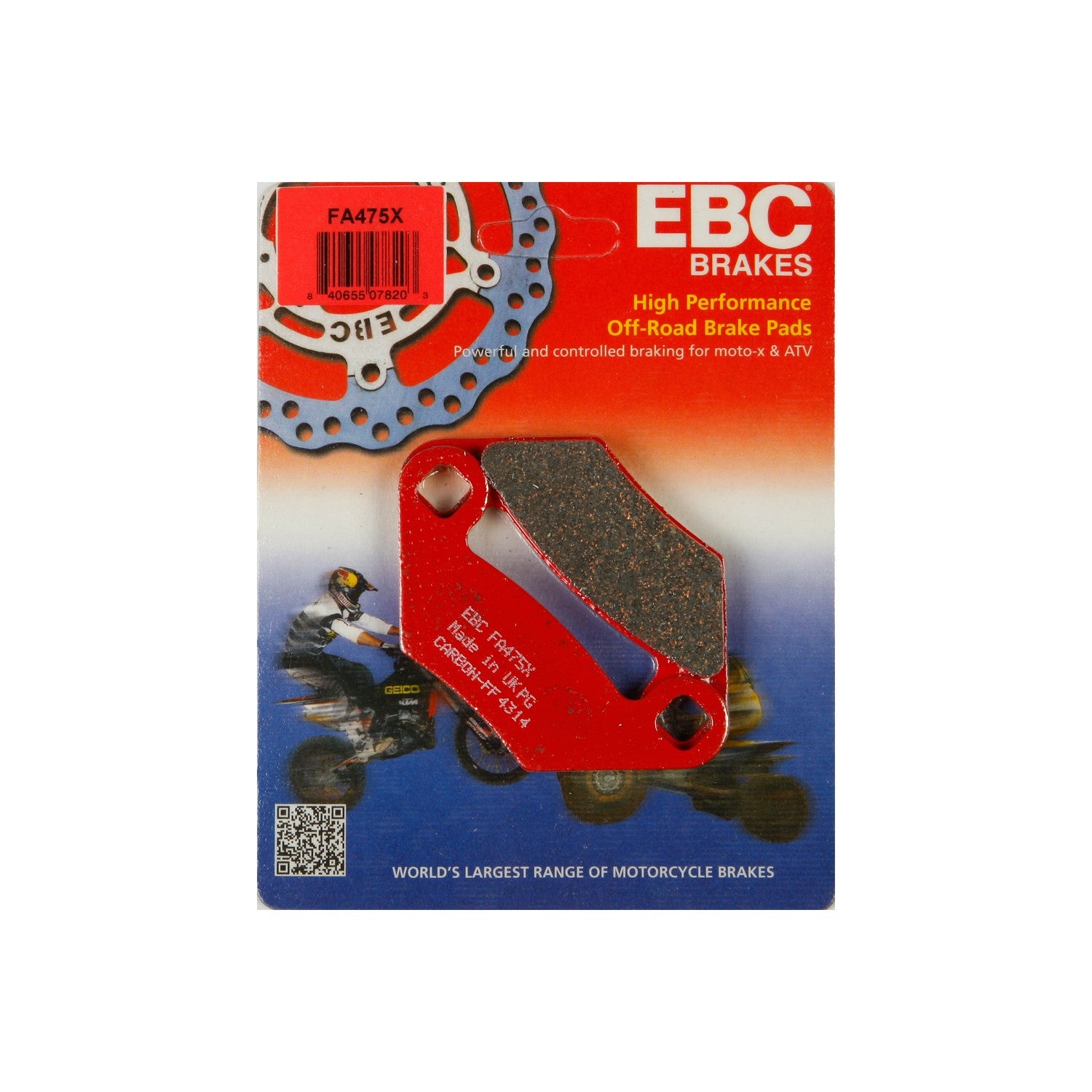 BRAKE PADS - 15-475X