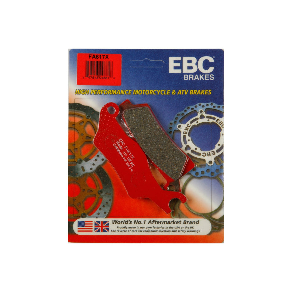 BRAKE PADS FA617X CARBON X SERIES - 15-617X