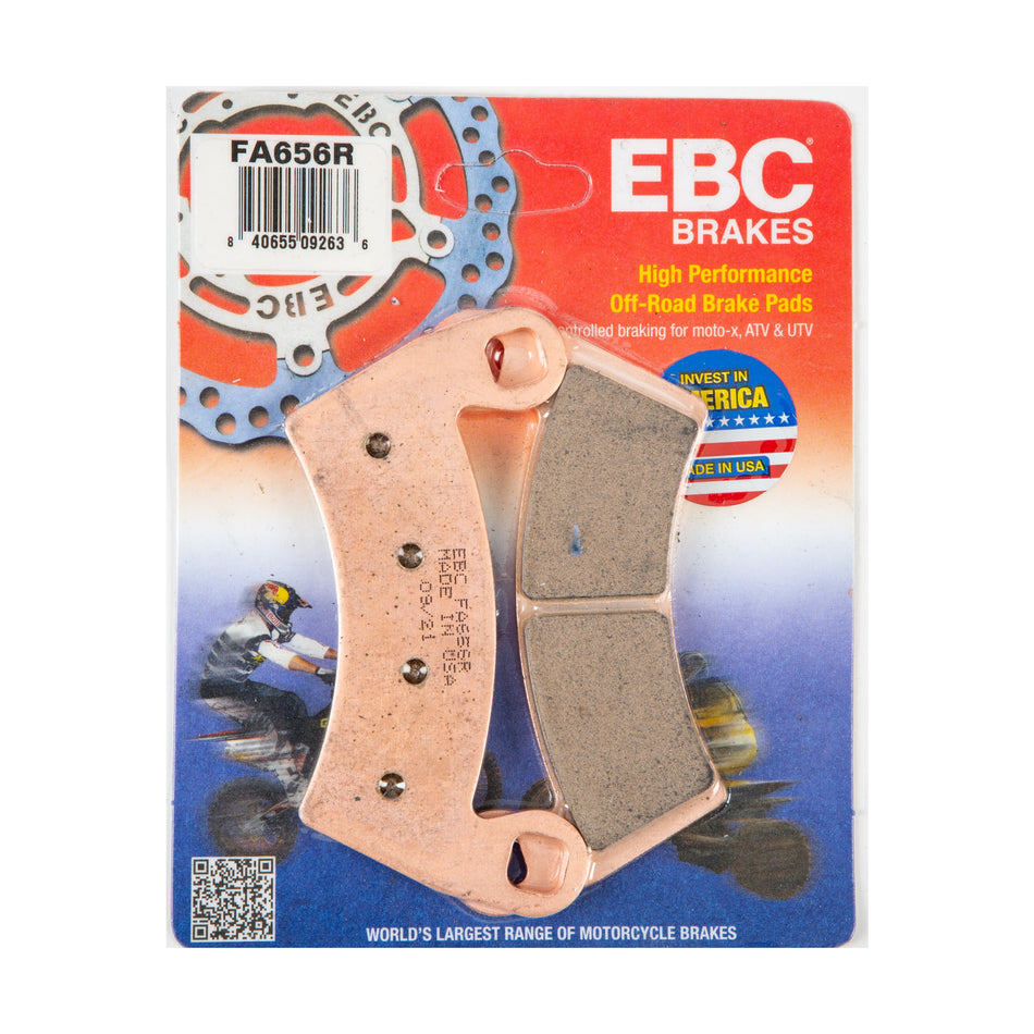 BRAKE PADS FA656R SINTERED R SERIES - 15-656R