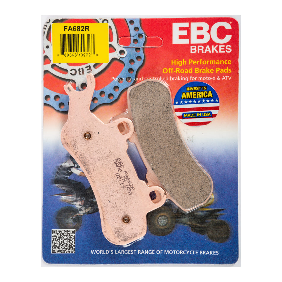 BRAKE PADS FA682R SINTERED R SERIES - 15-682R