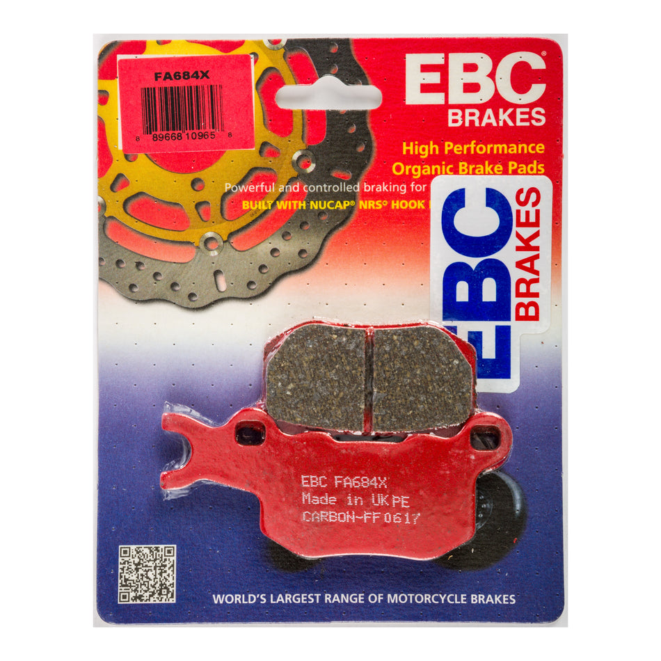 BRAKE PADS FA684X CARBON X SERIES - 15-684X