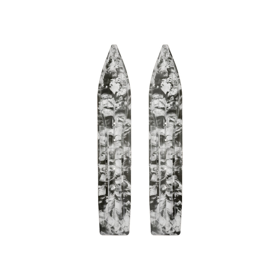 PR/ SLYDOG POWDERHOUND 8X SKI 8" BLK/WHT SWIRL - 150-58102