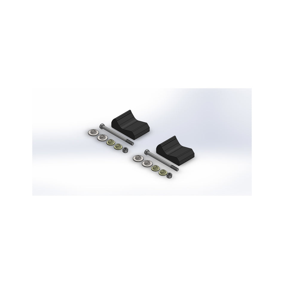 PR /SLY DOG MOUNT KIT POL ALL TRAILING ARMS 3/8" - 150-59825