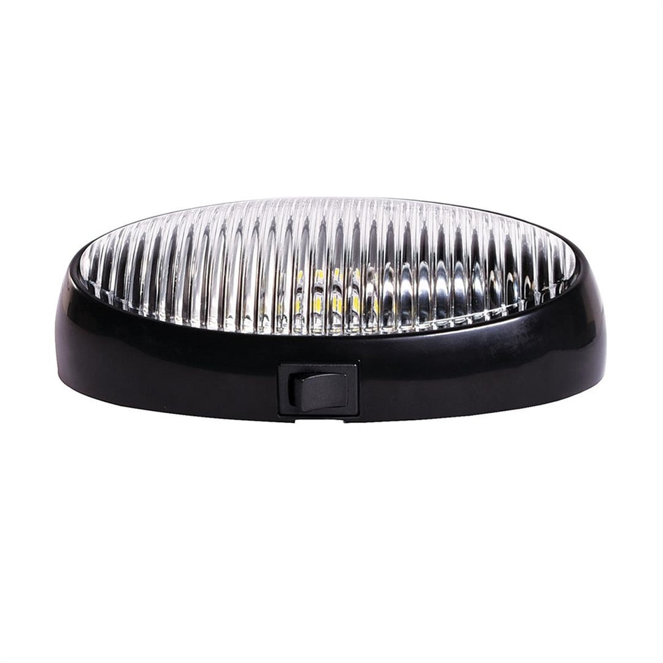 Arcon Universal LED Porch/Utility Oval Light W/Switch - 18-2701