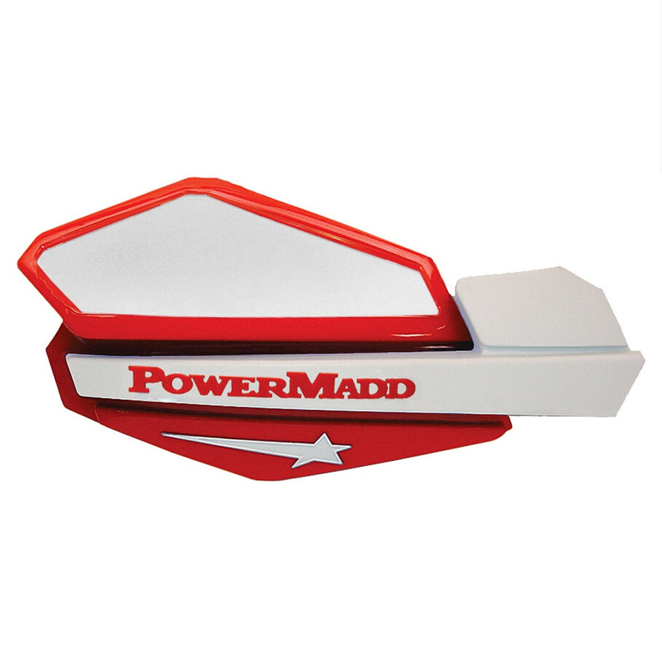 Powermadd Star Series Handguards Red/White - 18-95102