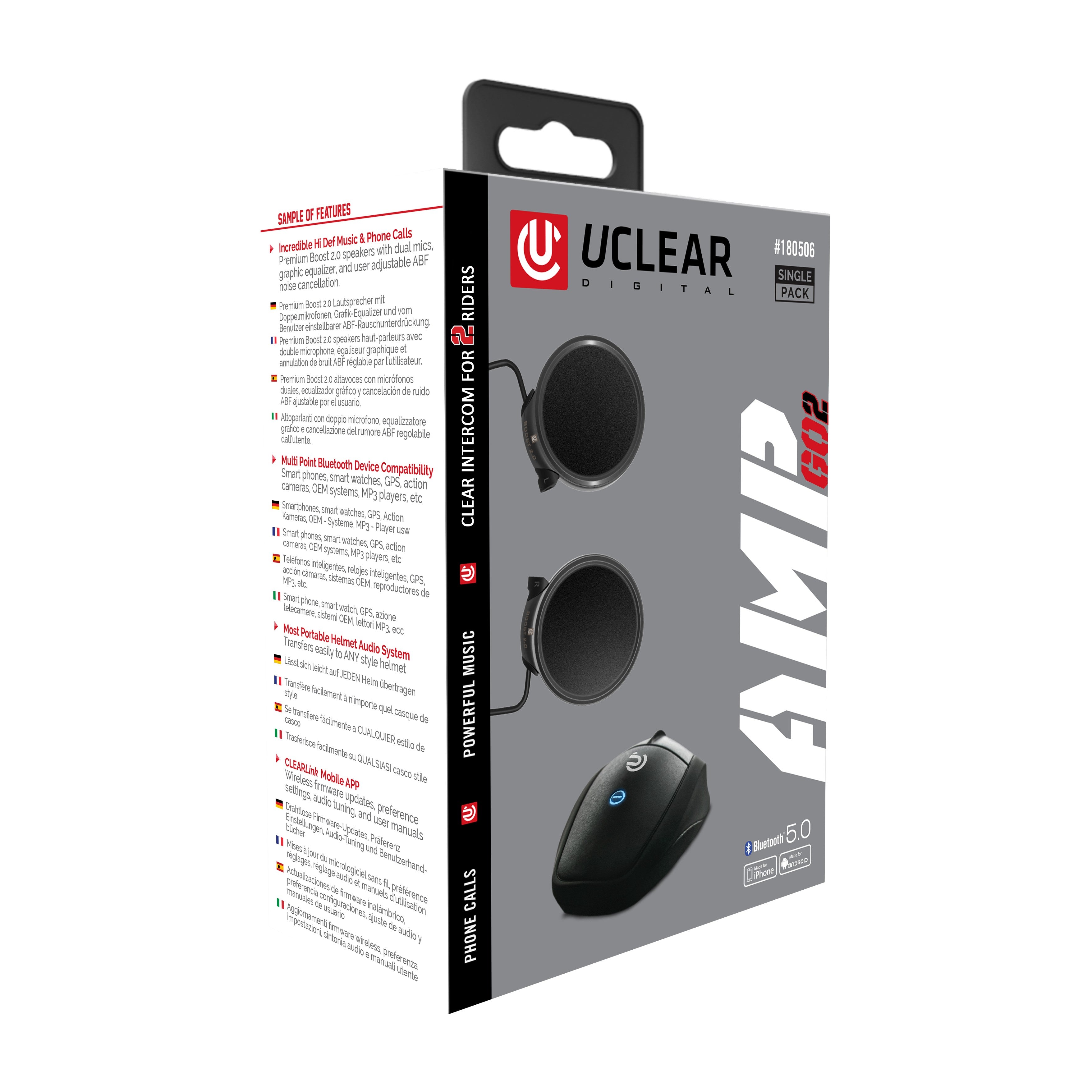 AMP GO2 BLUETOOTH COMMUNICATOR - 180506-5