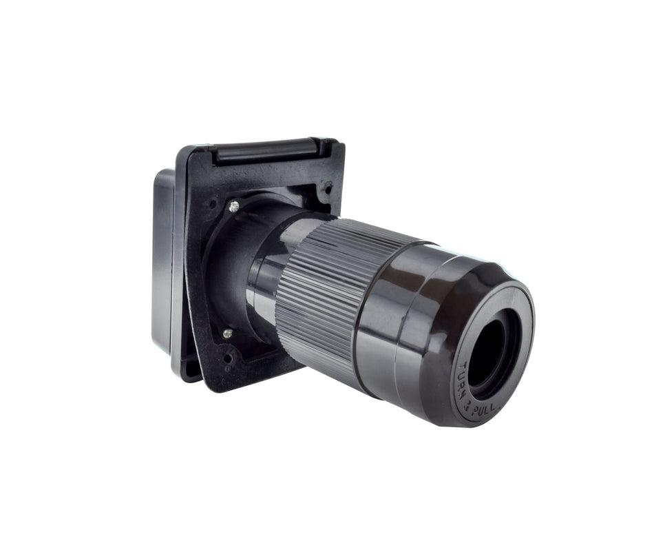 Valterra Mighty Cord 50 Amp Power Inlet Receptacle - 19-1698