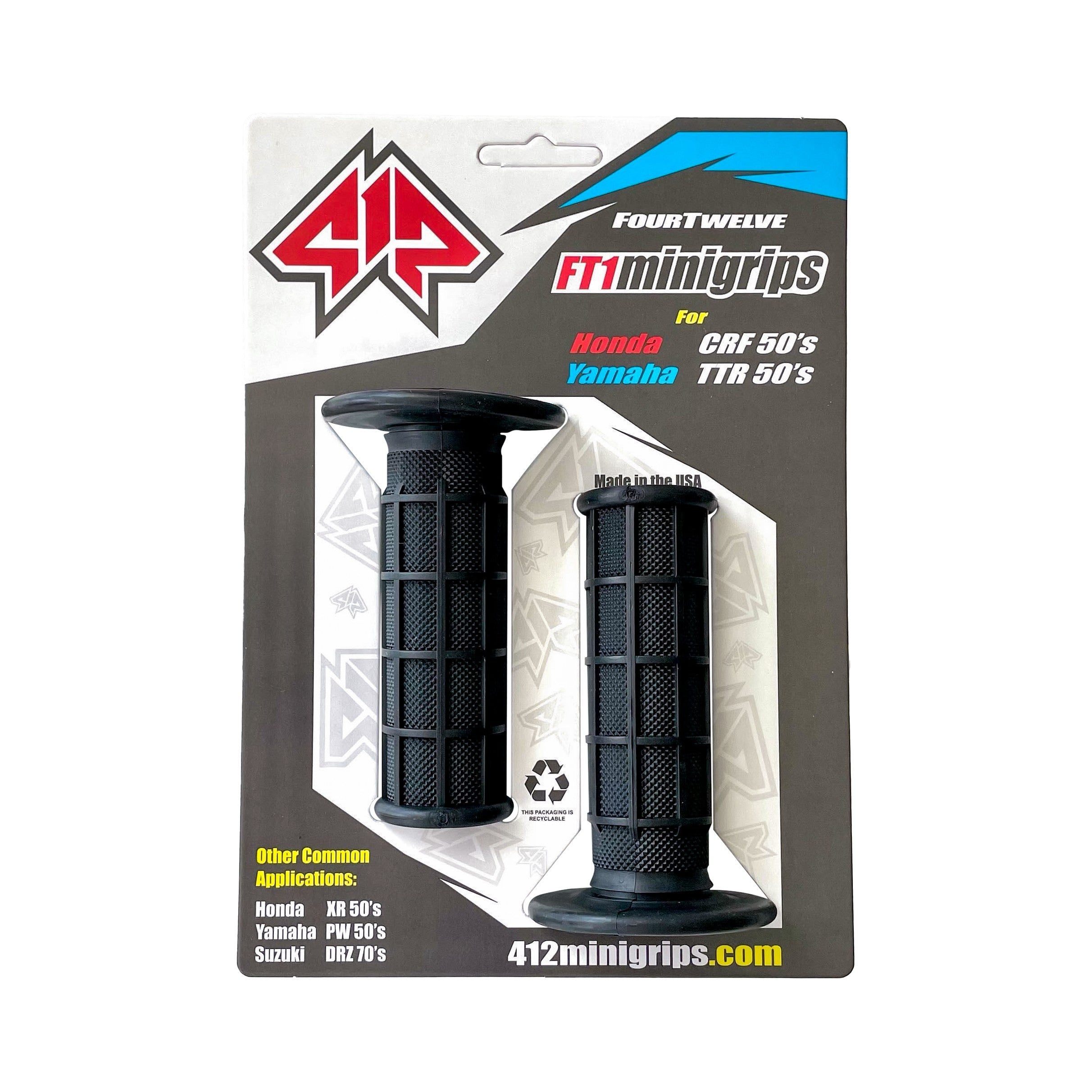 MINI GRIPS BLACK 3/4" - 19-4120-1