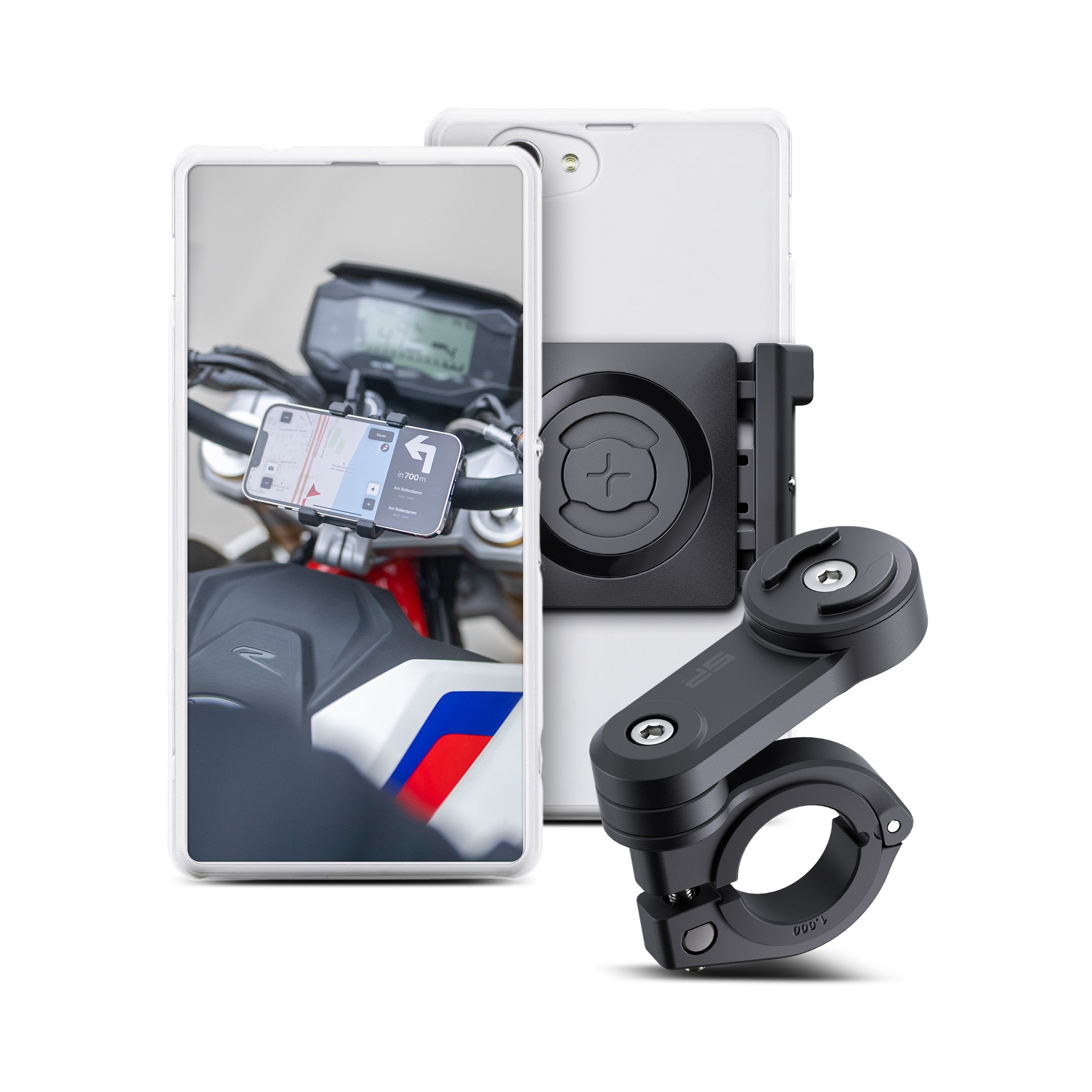 UNIVERSAL CLAMP SPC+ MOTO BUNDLE LT - 194-52400-2