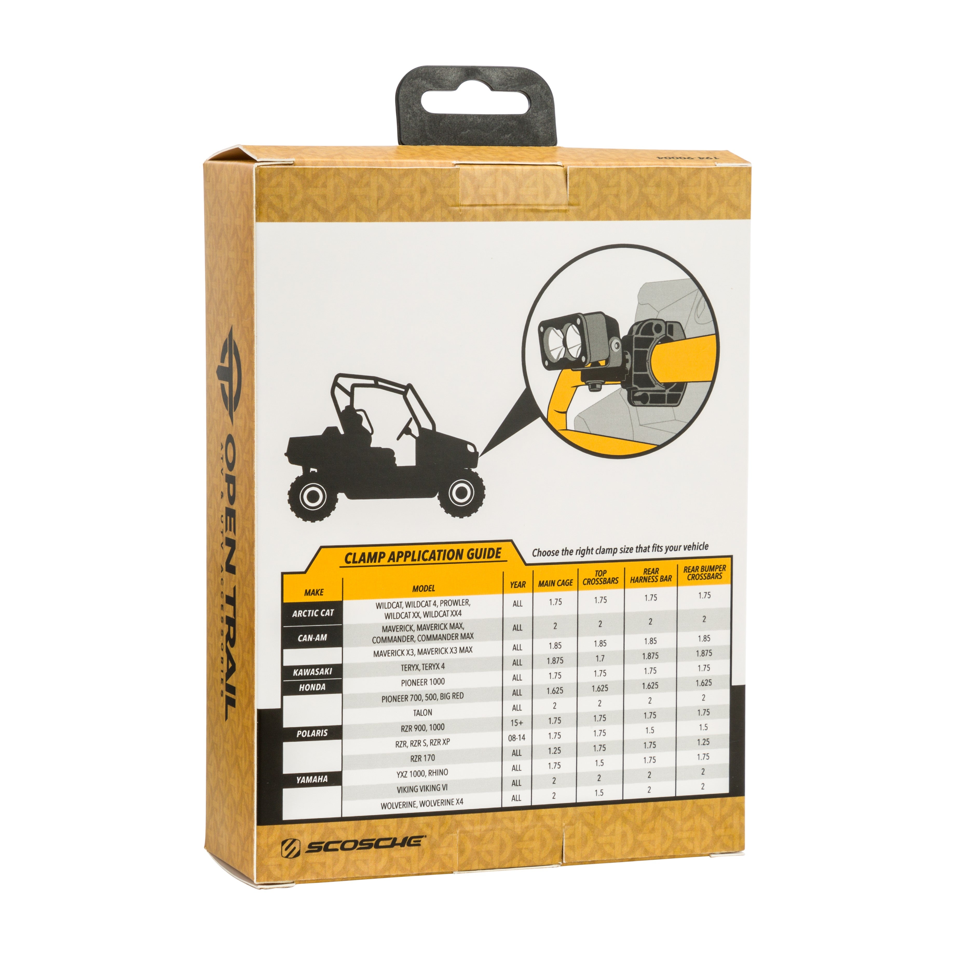 ADJUSTABLE WHIP/LIGHT MOUNT - 194-90004-2