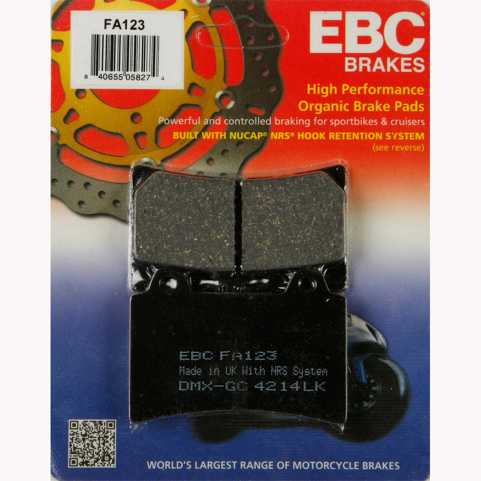 EBC High Performance Brake Pads - 15-123