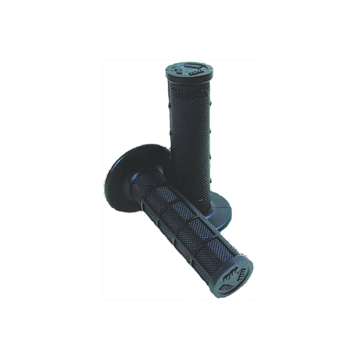 RUFFIAN HALF WAFFLE GRIPS BLACK - 206-1054-1