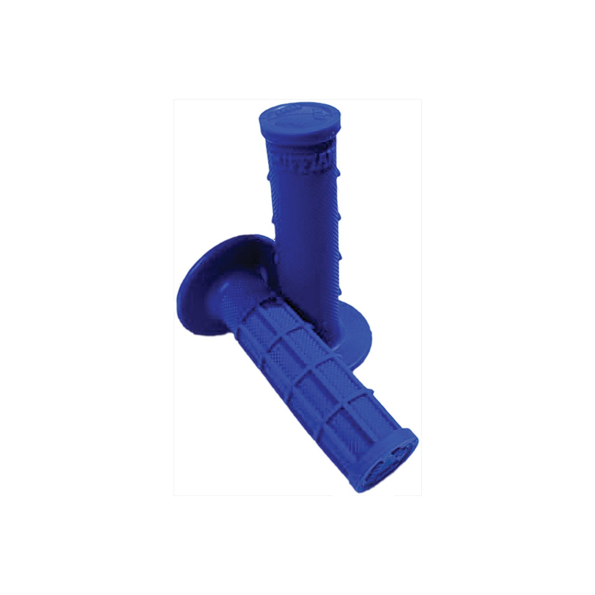 RUFFIAN HALF WAFFLE GRIPS BLUE - 206-1056