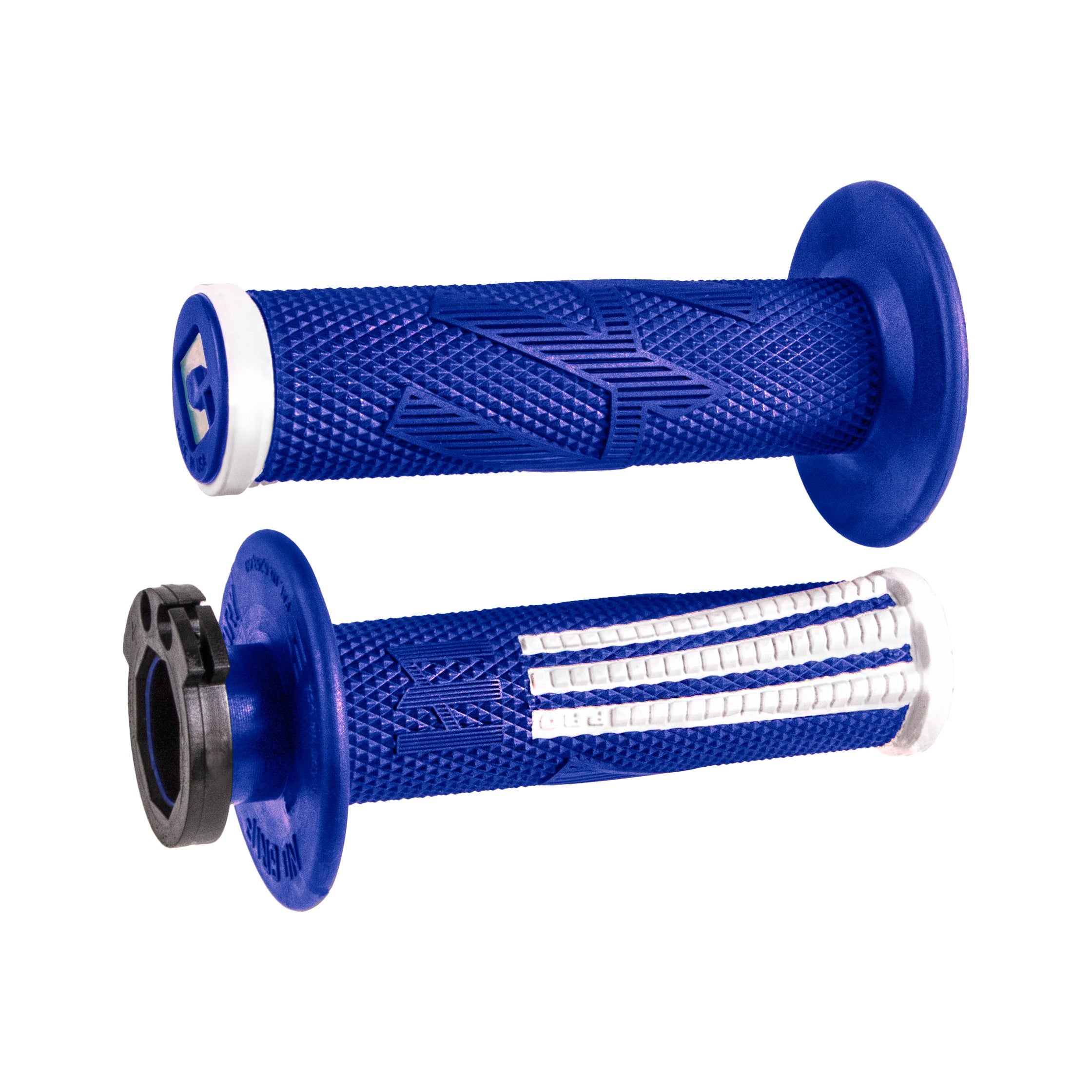 EMIG2 PRO V2 LOCK-ON GRIP BLUE/WHITE - 206-1083
