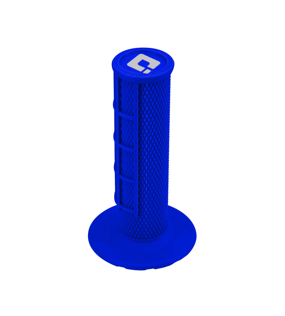 ODI Half Waffle Motorcycle Lock-On Grip Blue - 206-1096