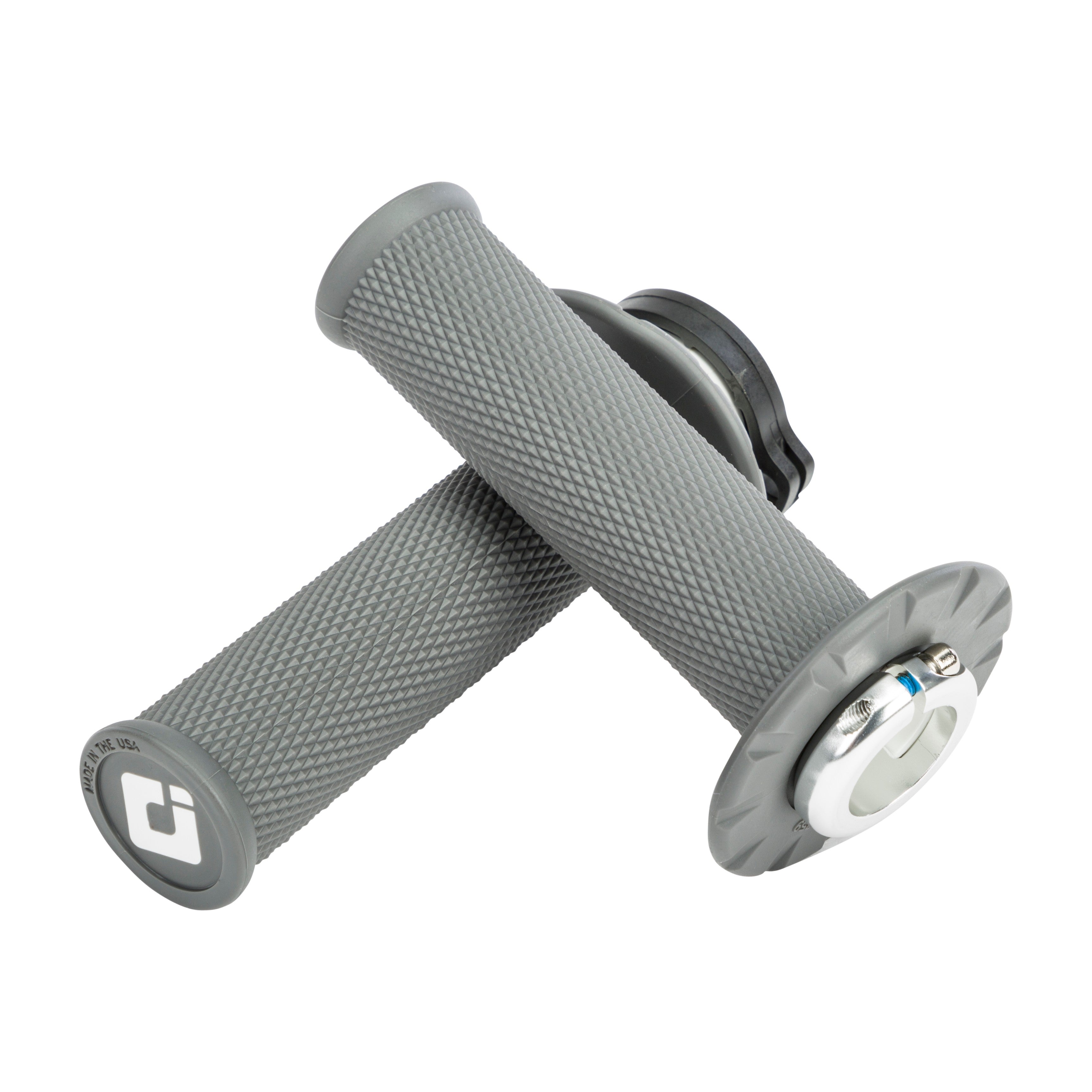 MX V2 LOCK-ON GRIPS NO WAFFLE GRAPHITE - 206-1111