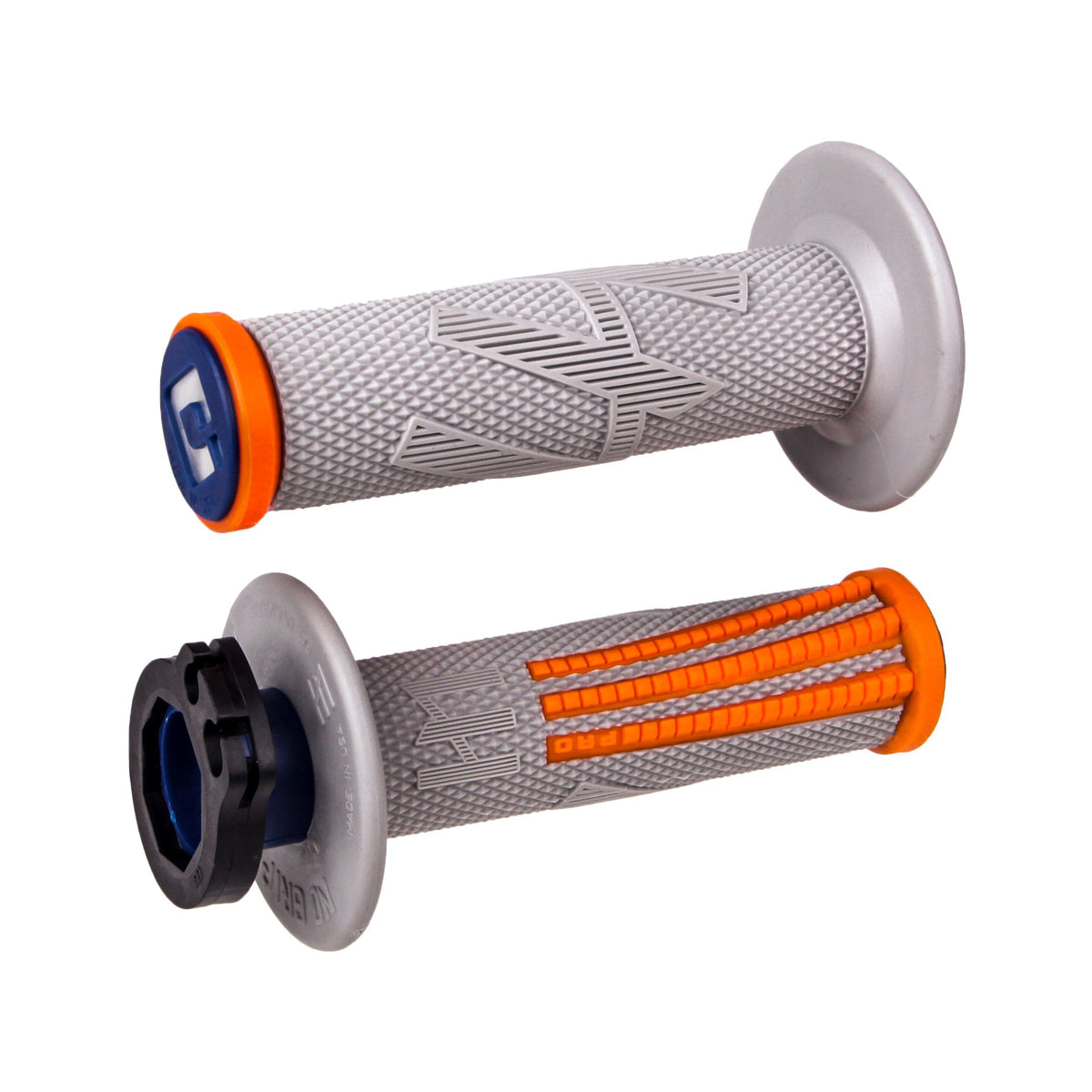 EMIG PROV2 LOCK-ON GRIP GREY/ORANGE - 206-1115