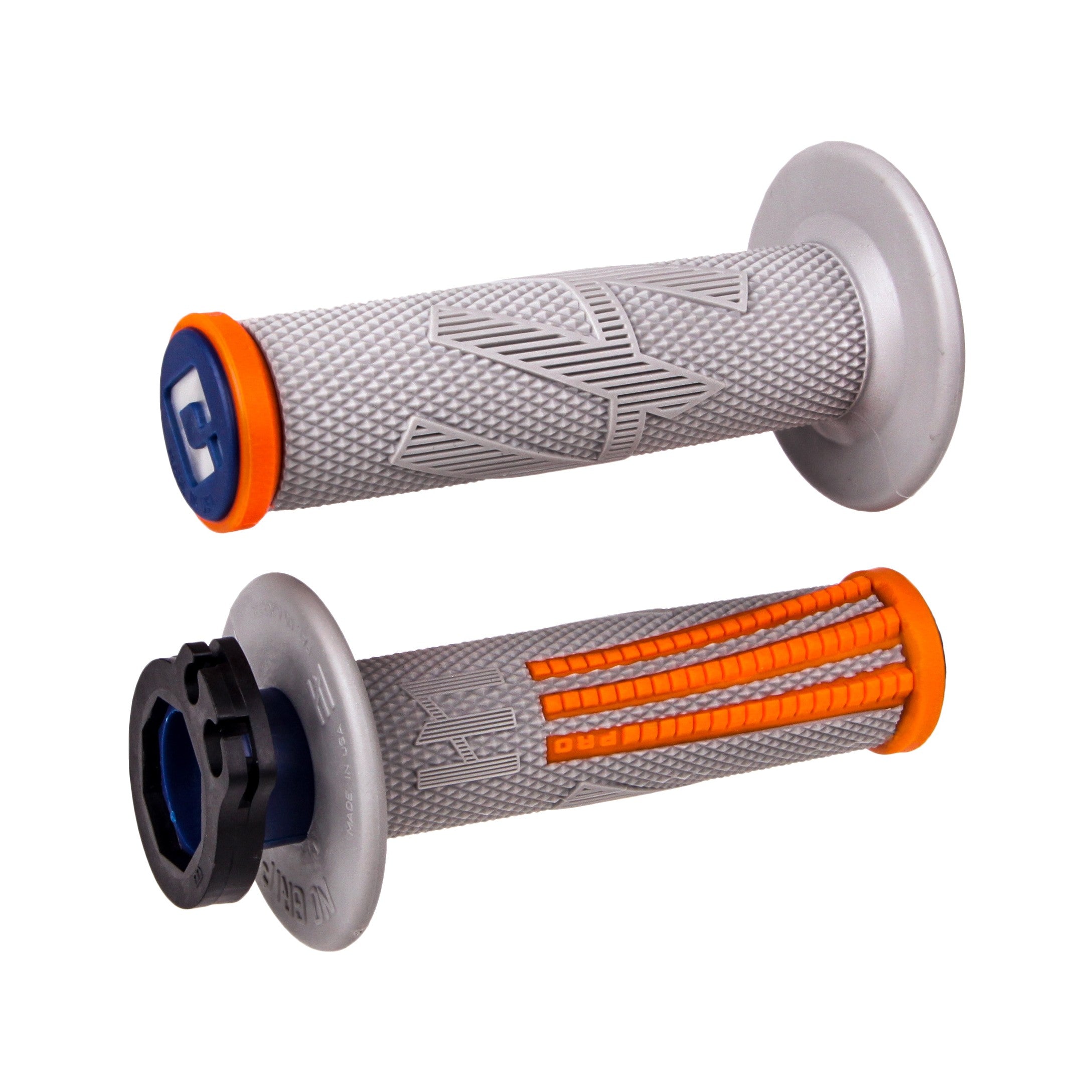 EMIG PROV2 LOCK-ON GRIP GREY/ORANGE - 206-1115