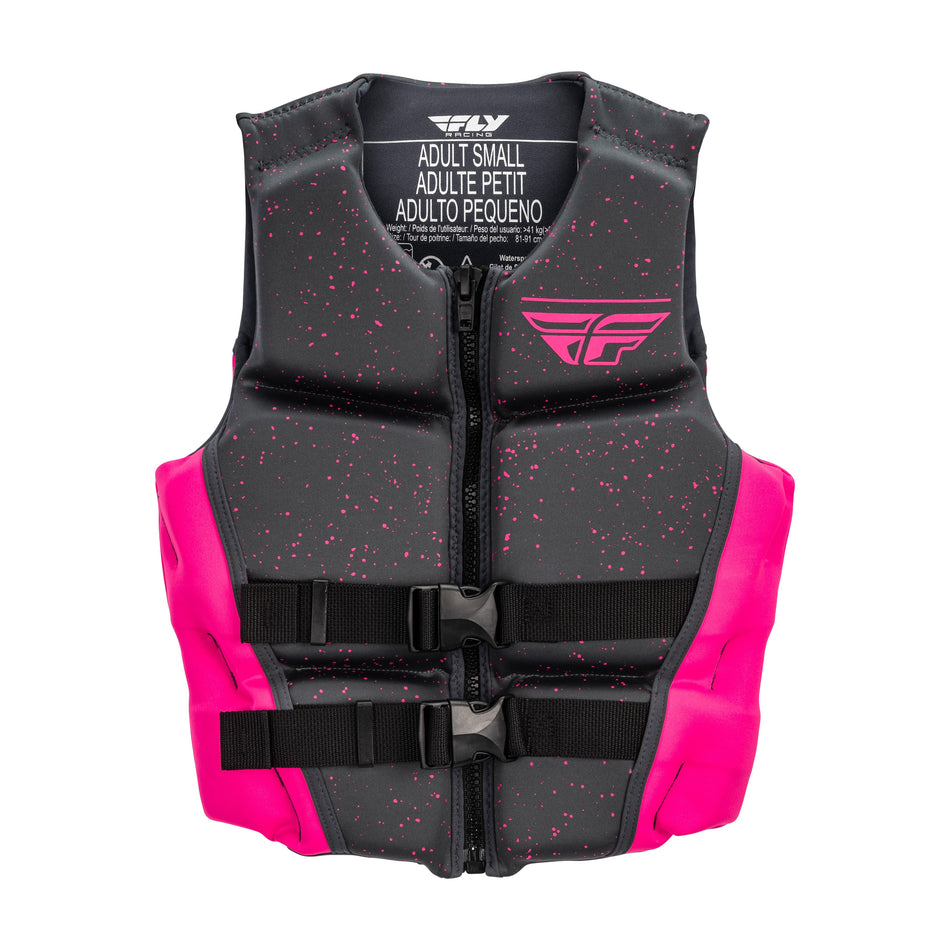 WOMEN'S NEOPRENE VEST PINK/GREY XS - 221-29704