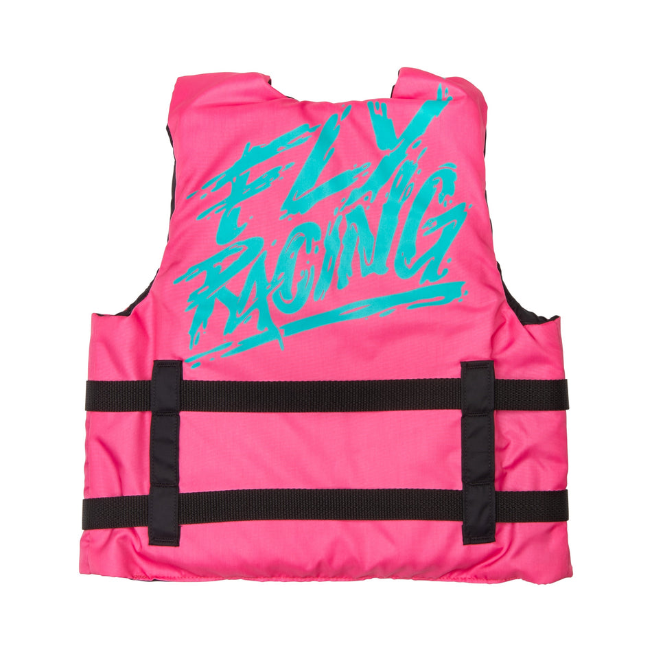 YOUTH FLOTATION VEST NEON PINK/TEAL - 221-30330-1