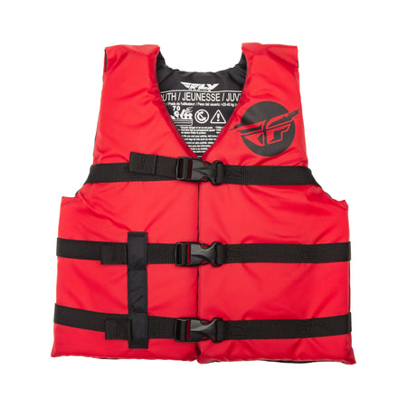 YOUTH FLOTATION VEST RED/BLACK - 221-30332