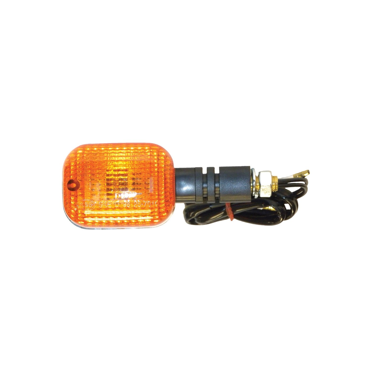 UNIVERSAL SIGNAL LIGHTS BLACK W/AMBER LENS - 225-7000
