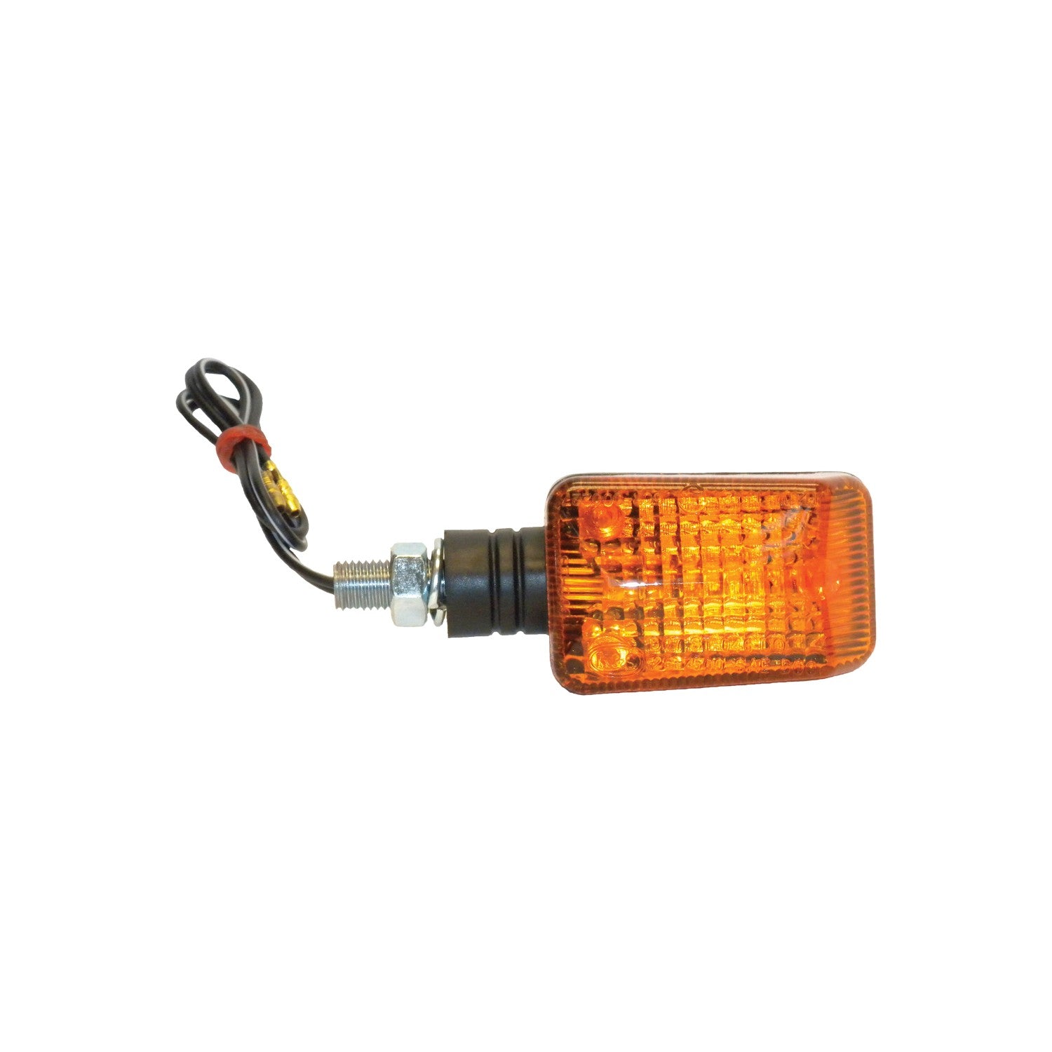 UNIVERSAL SIGNAL LIGHTS BLACK W/AMBER LENS - 225-7500