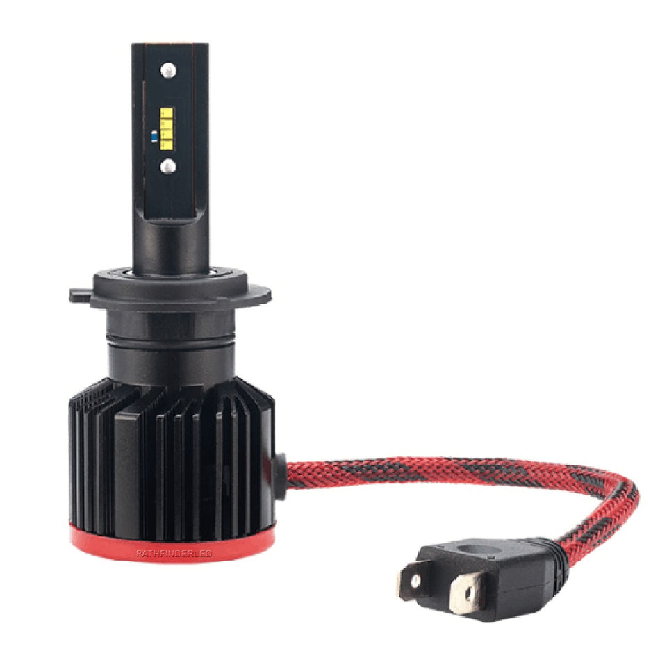 H7 FAN HEATSINK HEADLIGHT HIGH PERFORMANCE TRI-LED BULB - 226-0009