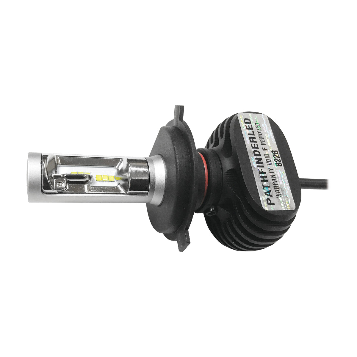 RUGGED FANLESS LED H4 BULB 4000LM - 226-0038