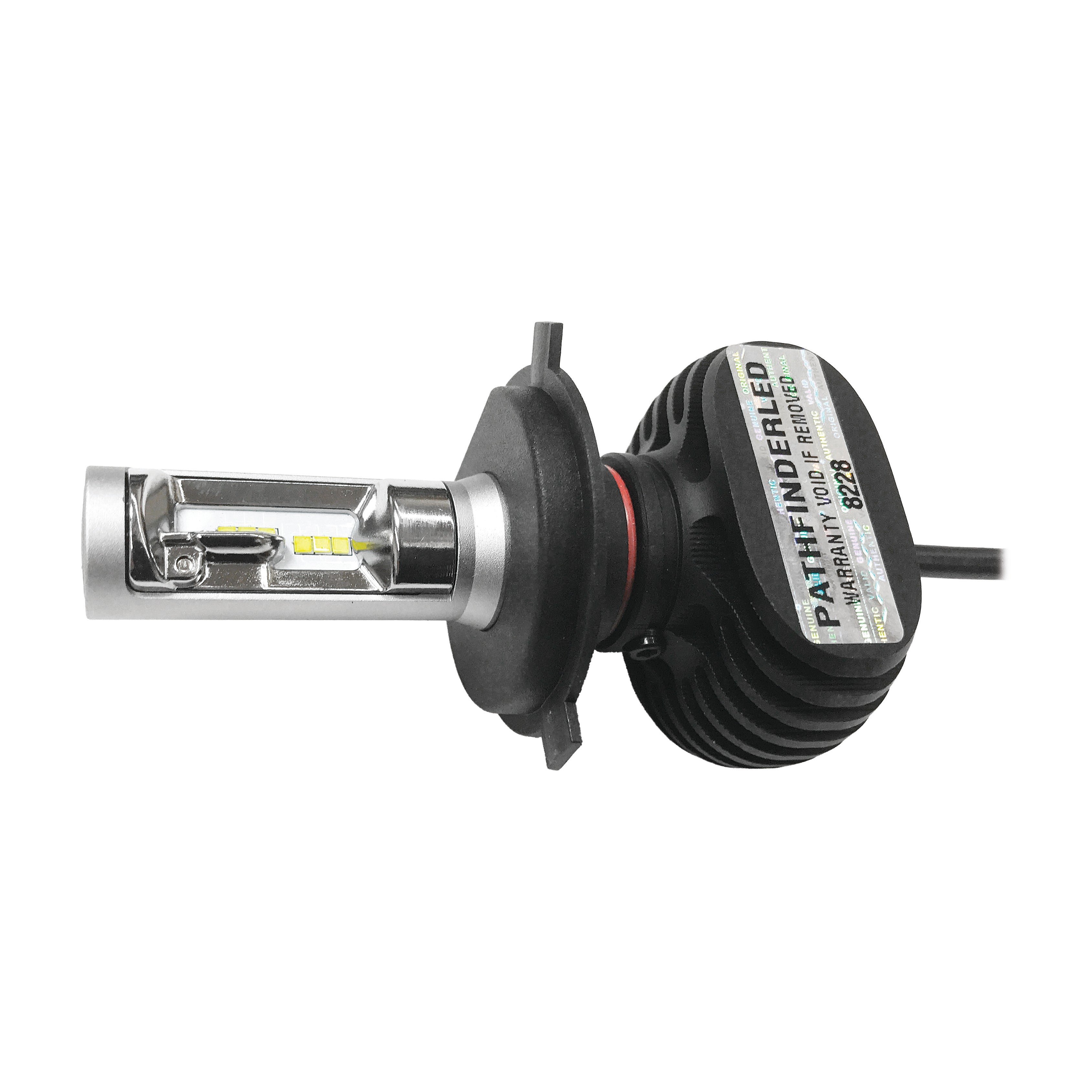 RUGGED FANLESS LED H4 BULB 4000LM - 226-0038