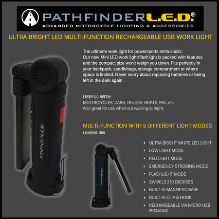 ULTRA BRIGHT WORK LIGHT MULTIFUNCTION - 226-0210-2